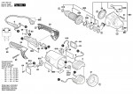 Bosch 3 601 H50 L70 GWS 20-230H Angle Grinder 230 V / GB Spare Parts GWS20-230H